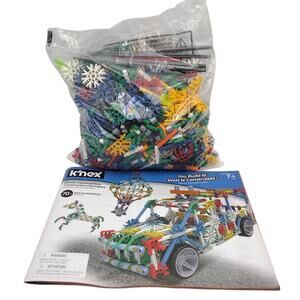 K'Nex Classic Construction Set Building Toys Sealed Bag Instructions Over 2 Ibs